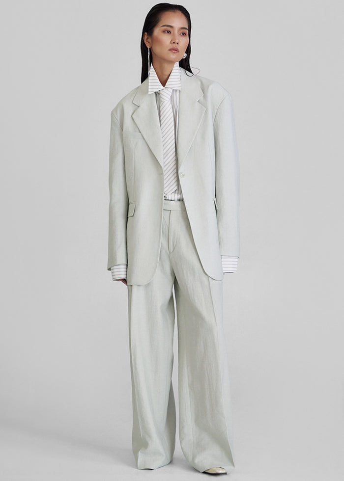 Connahy Tie Neck Shirt - White