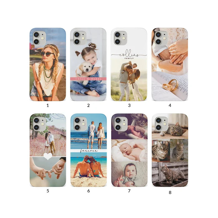 Coque de téléphone personnalisée avec photo