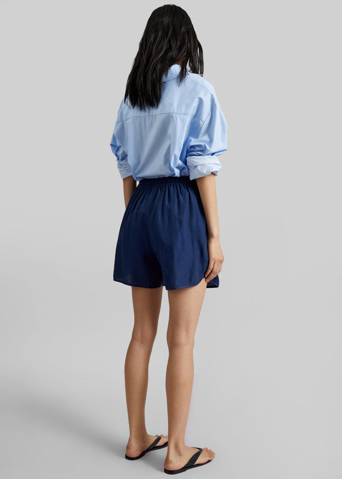 Coria Boxer Shorts - Navy Stripe