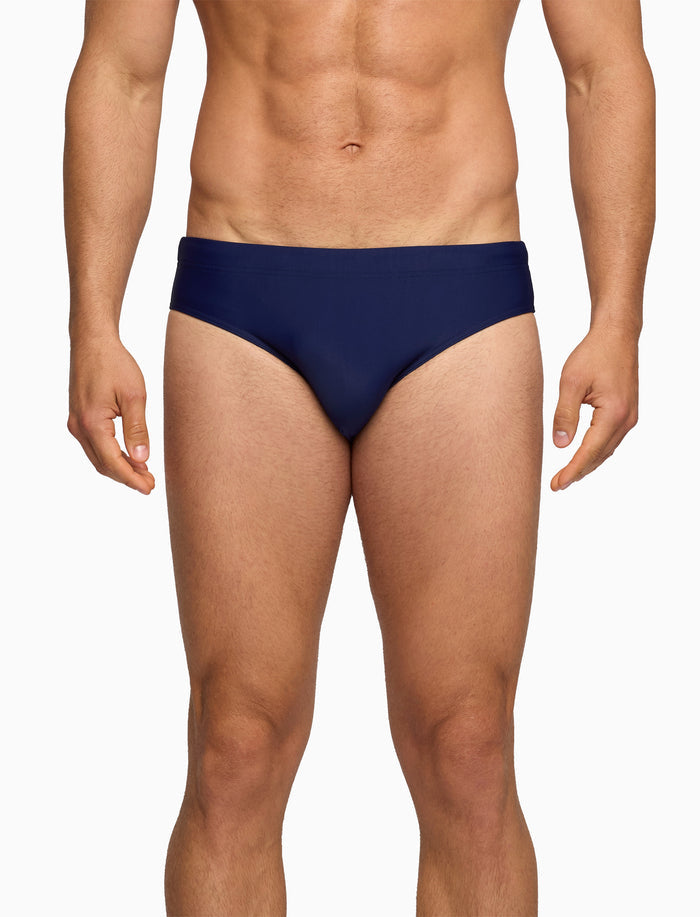 Costume slip uomo tinta unita blu - Gallo 1927 - Official Online Shop