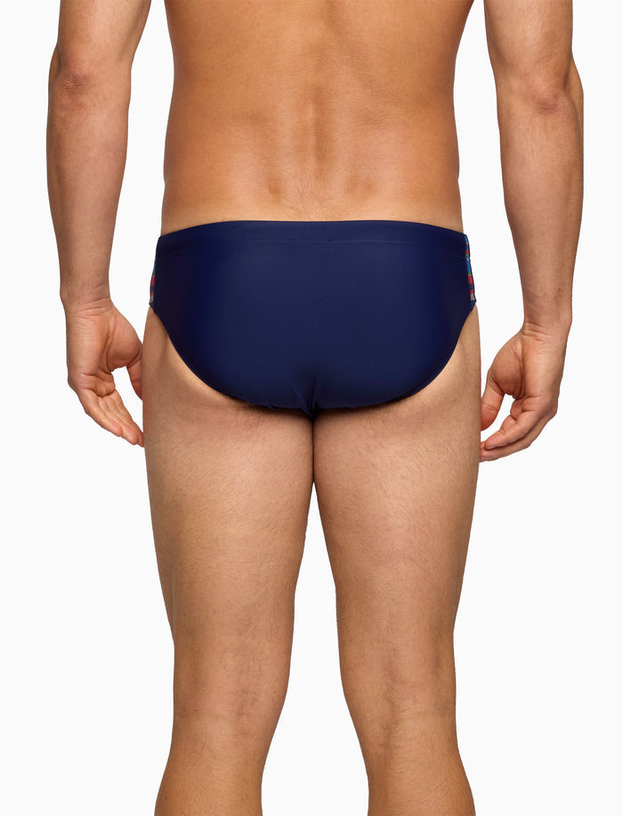 Costume slip uomo tinta unita blu - Gallo 1927 - Official Online Shop