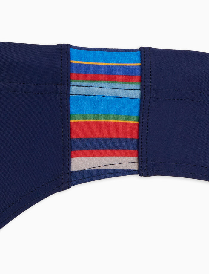 Costume slip uomo tinta unita blu - Gallo 1927 - Official Online Shop