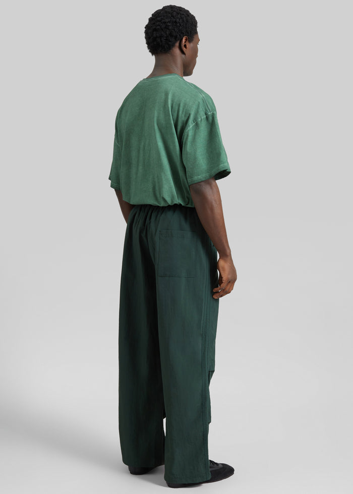 Craig Drawstring Track Pants - Green