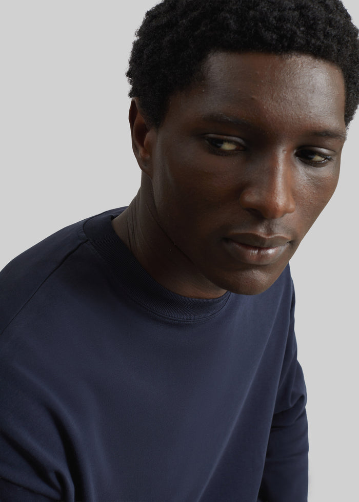 Darkpark Troy Double Sleeve Tee - Blue Navy