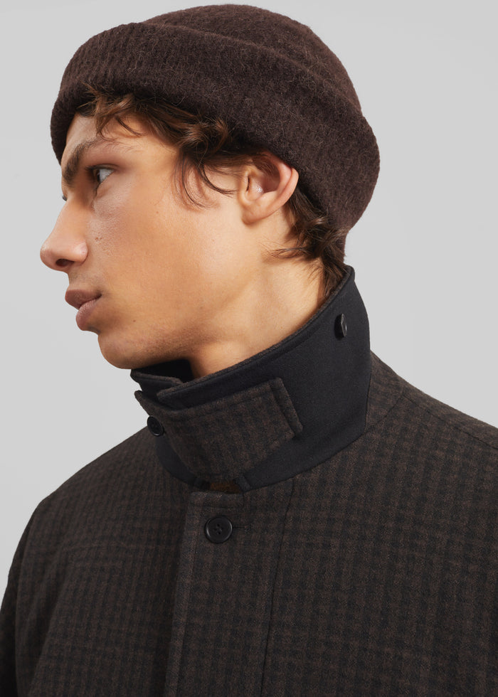 Dashiell Boxy Jacket - Black/Brown