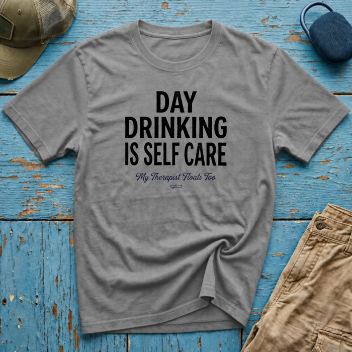 Day Drinking is Self Care Graphic T-Shirt
