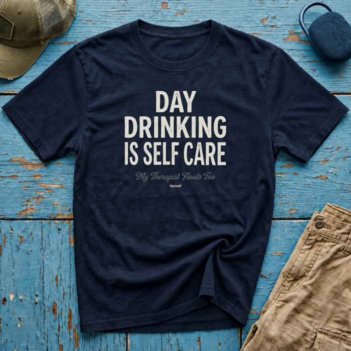 Day Drinking is Self Care Graphic T-Shirt