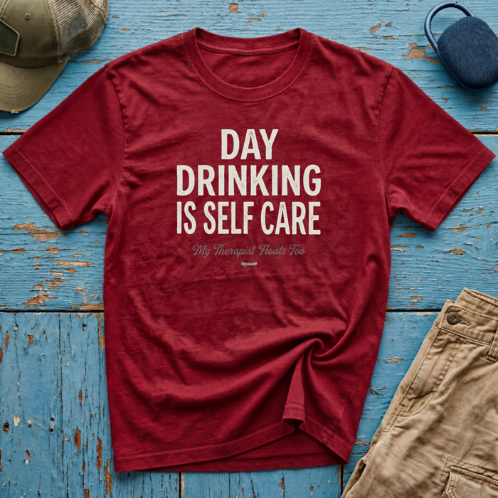Day Drinking is Self Care Graphic T-Shirt