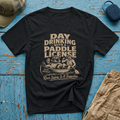 Day Drinking With a Paddle License Graphic T-Shirt