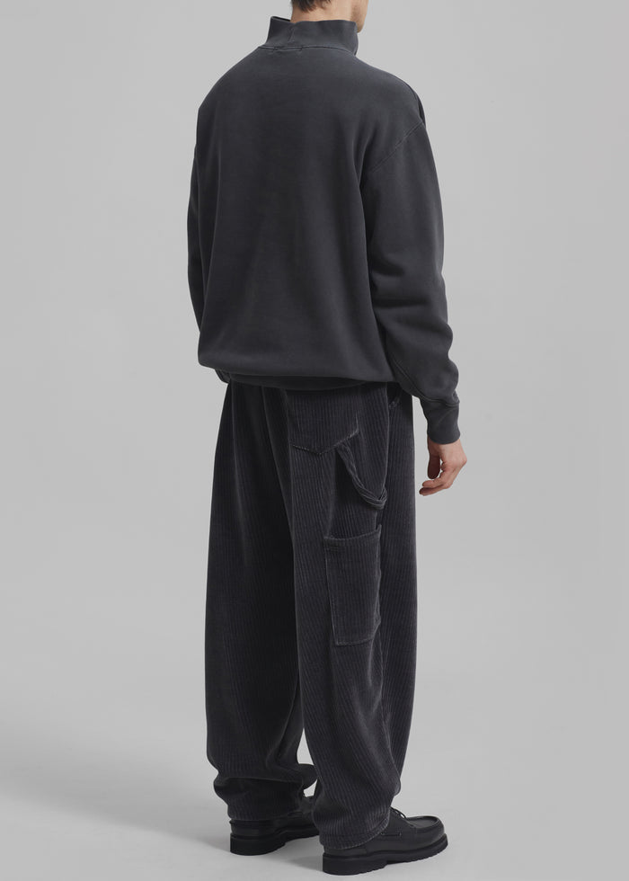 Declan Corduroy Pants - Charcoal