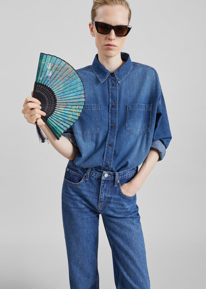 Deira Denim Shirt - Blue Wash