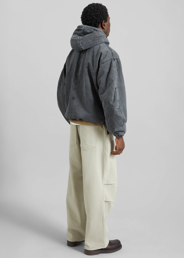 Delvin Padded Jacket - Charcoal