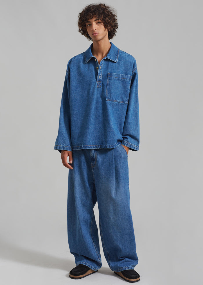 Drew Denim Pants - Medium Wash