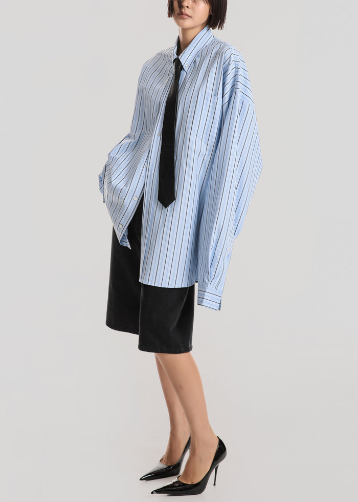 Drimna Shirt - Blue Stripe