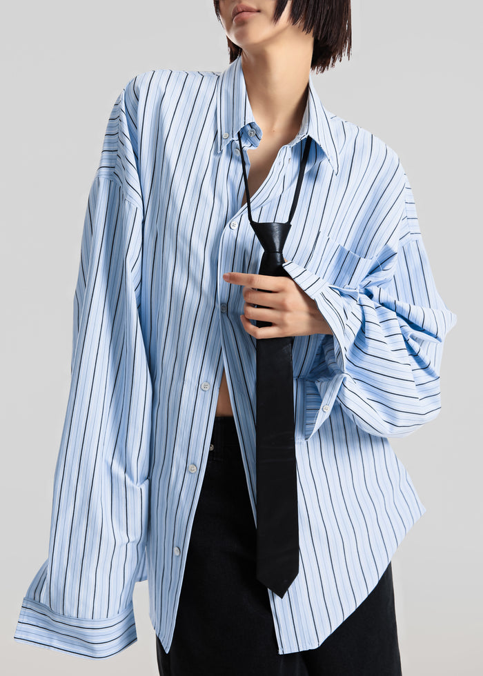 Drimna Shirt - Blue Stripe