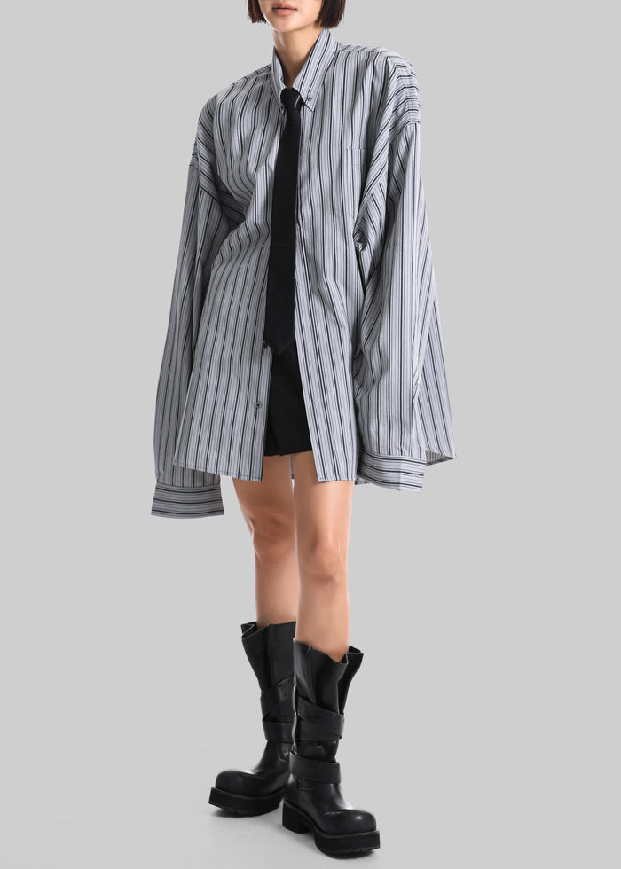 Drimna Shirt - Grey Stripe