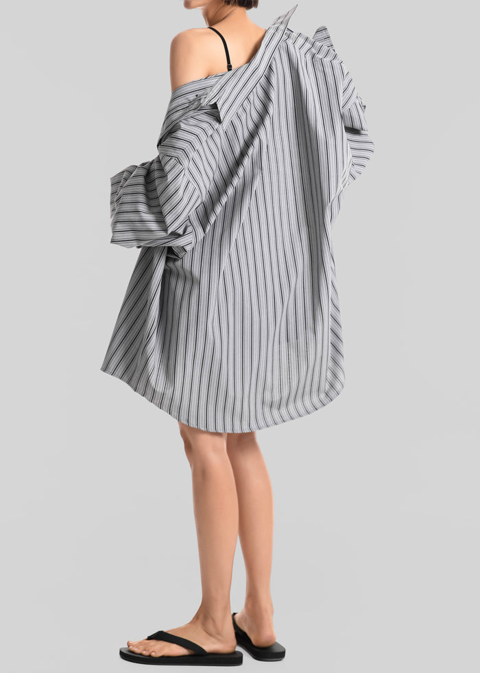 Drimna Shirt - Grey Stripe