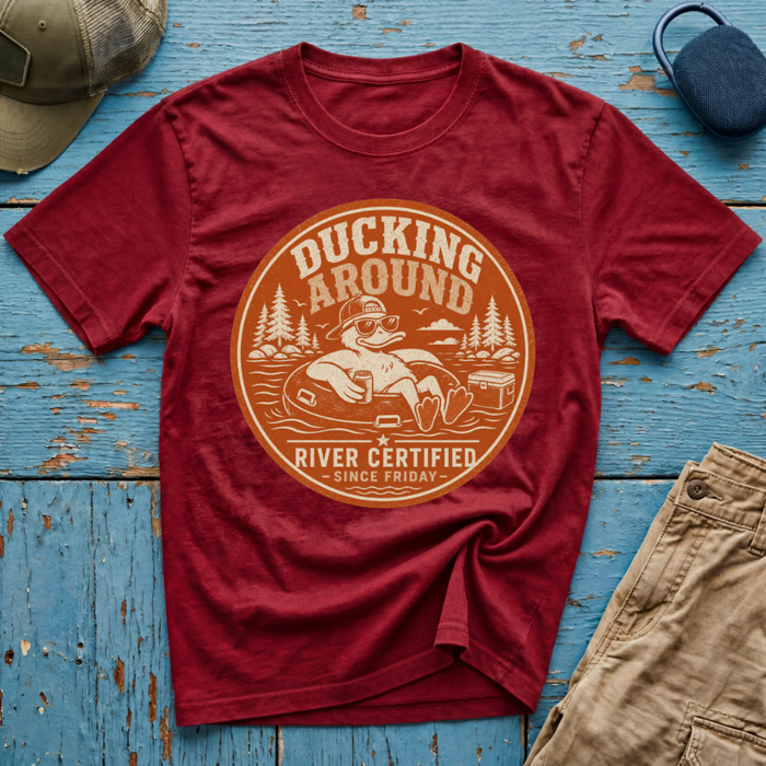 Ducking Around Graphic T-Shirt