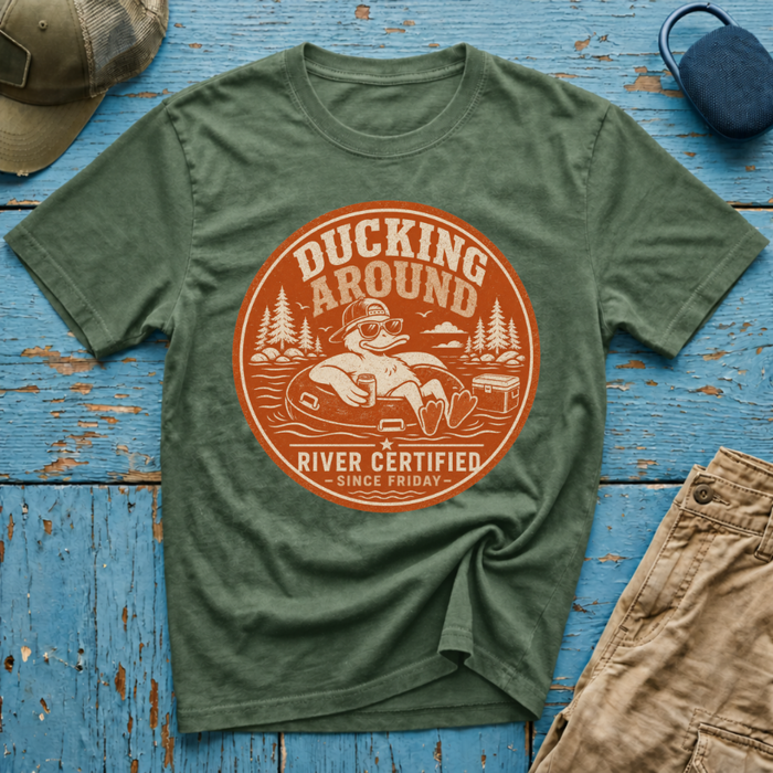 Ducking Around Graphic T-Shirt