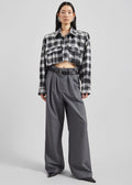 Dulverton Pleated Trousers - Grey