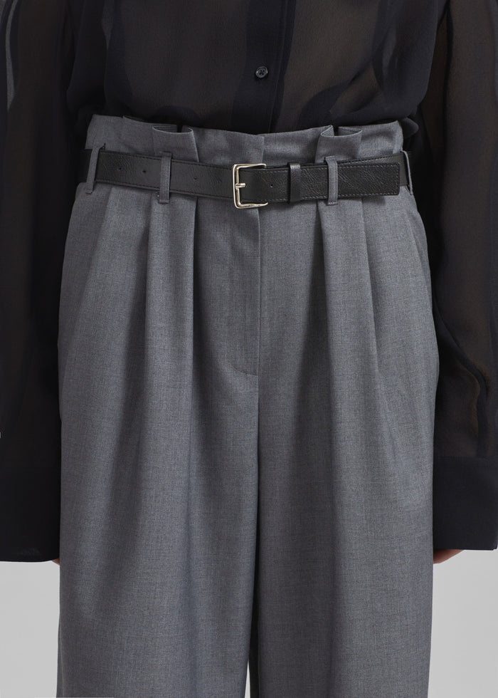 Dulverton Pleated Trousers - Grey