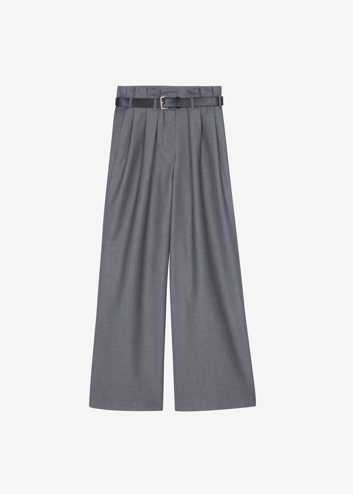 Dulverton Pleated Trousers - Grey