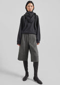 Dunley Bermuda Shorts - Charcoal Melange