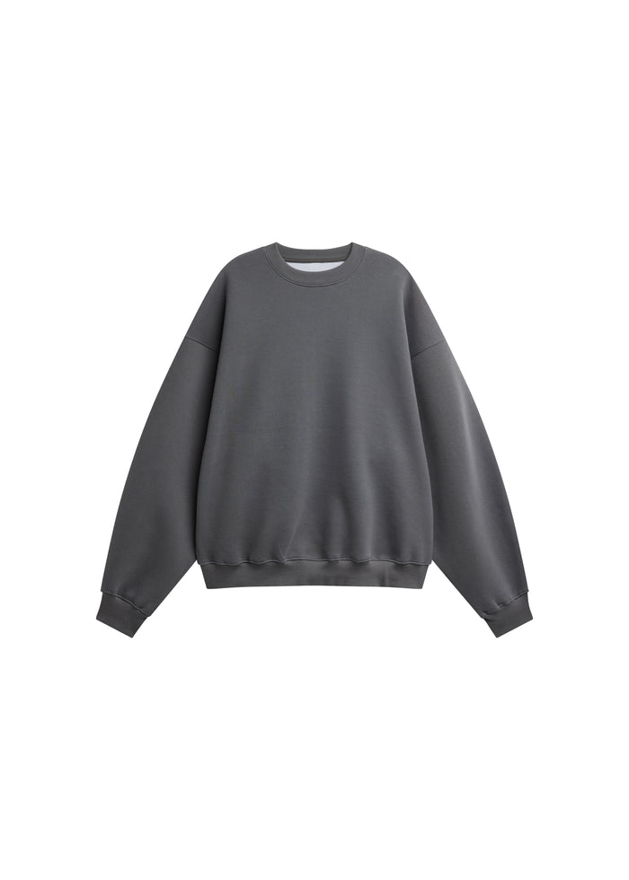 Dunloy Oversized Sweatshirt - Grey