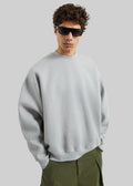 Dunloy Oversized Sweatshirt - Light Grey