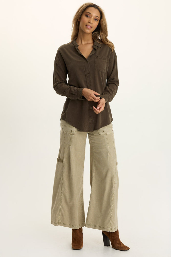 Wearables Dusten Lightweight Oversize Button-Up
