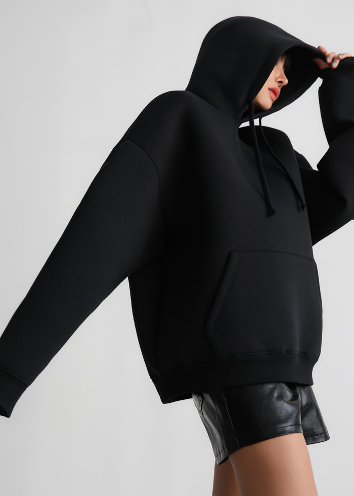 Easton Oversized Hoodie - Black