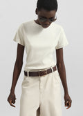 Eben Baby Tee - Light Beige