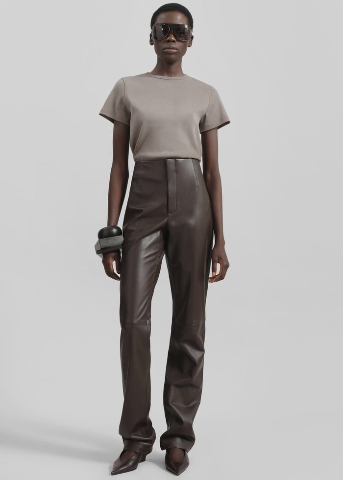 Eben Baby Tee - Taupe