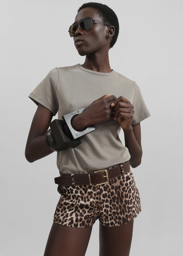 Eben Baby Tee - Taupe