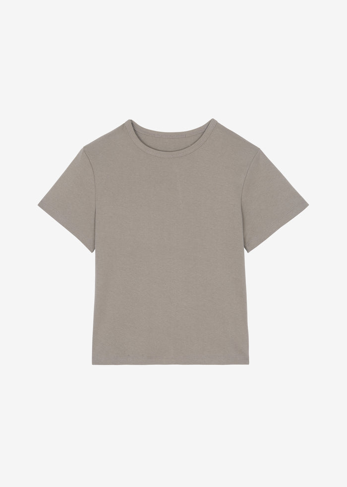 Eben Baby Tee - Taupe