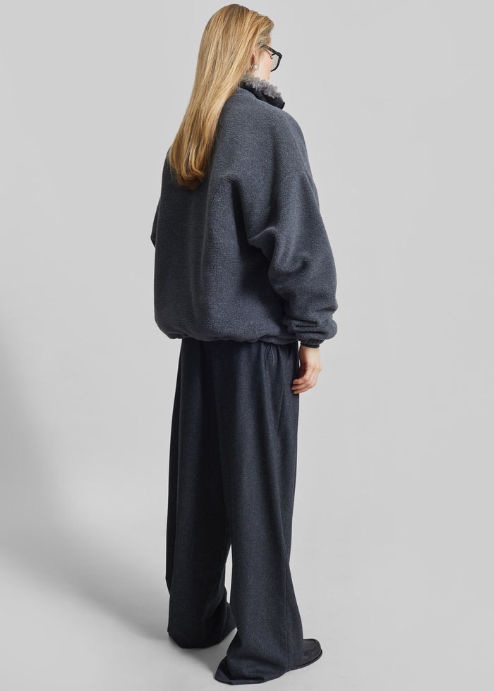 Edane Fleece Jacket - Dark Grey