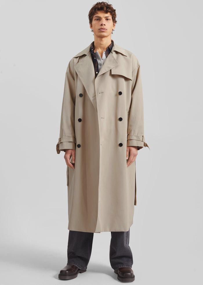 Edris Trench Coat - Beige