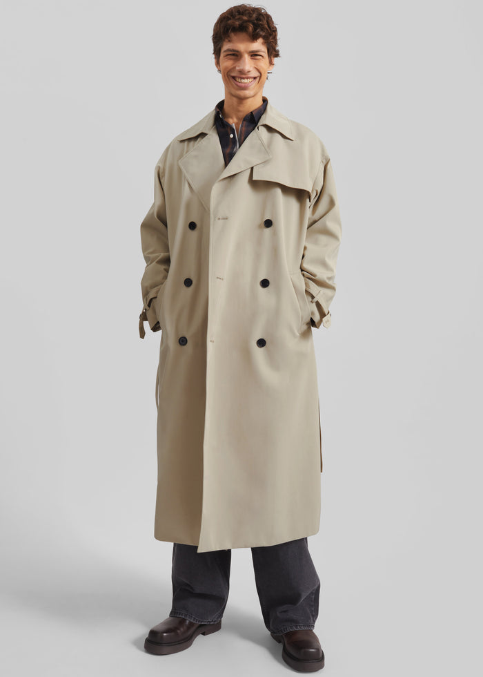 Edris Trench Coat - Beige