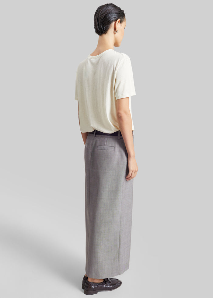Elba Cotton T-Shirt - Cream