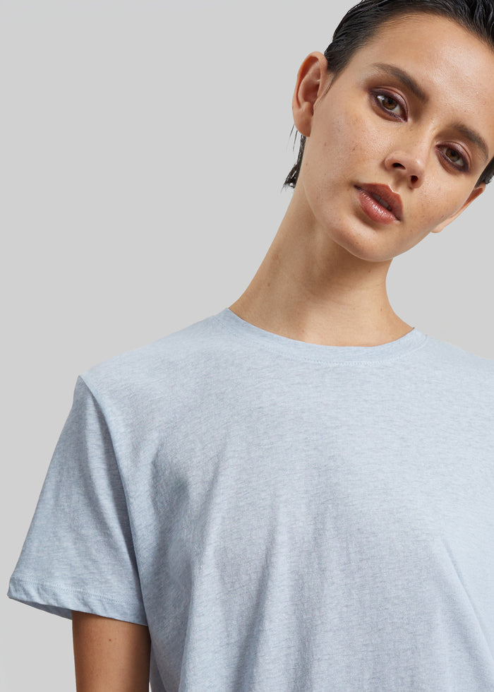Elba Cotton T-Shirt - Light Blue