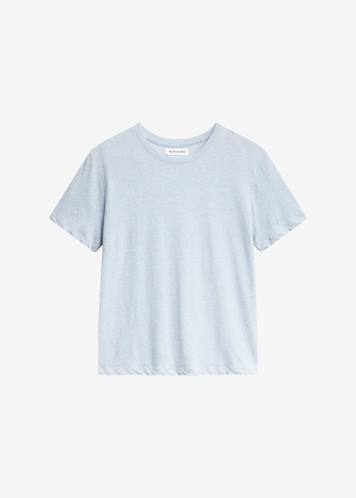 Elba Cotton T-Shirt - Light Blue