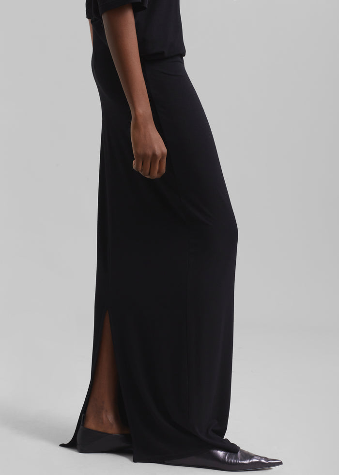 Ella Maxi Skirt - Black