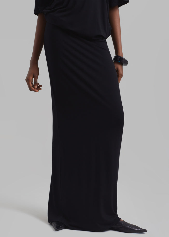 Ella Maxi Skirt - Black