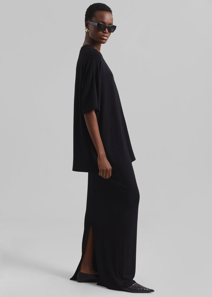 Ella Maxi Skirt - Black