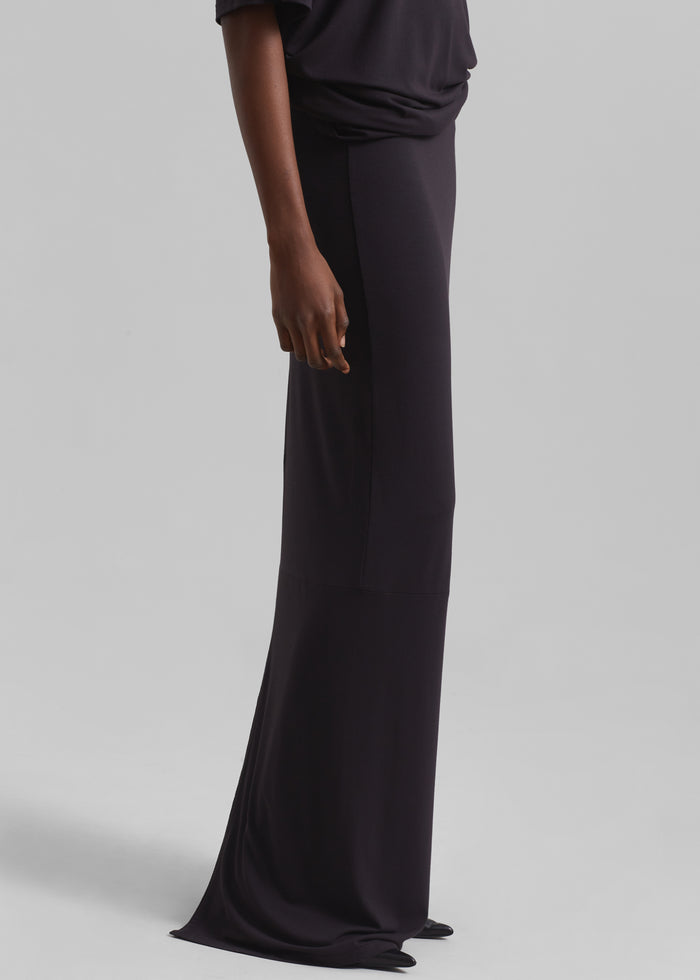 Ella Maxi Skirt - Dark Plum