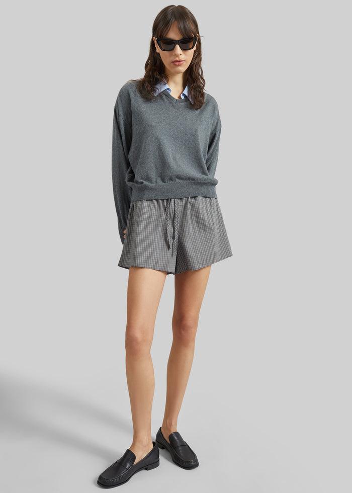 Ello Boxer Shorts - Checked Grey