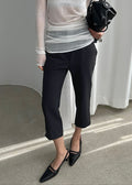 Emersyn Capri Pants - Black