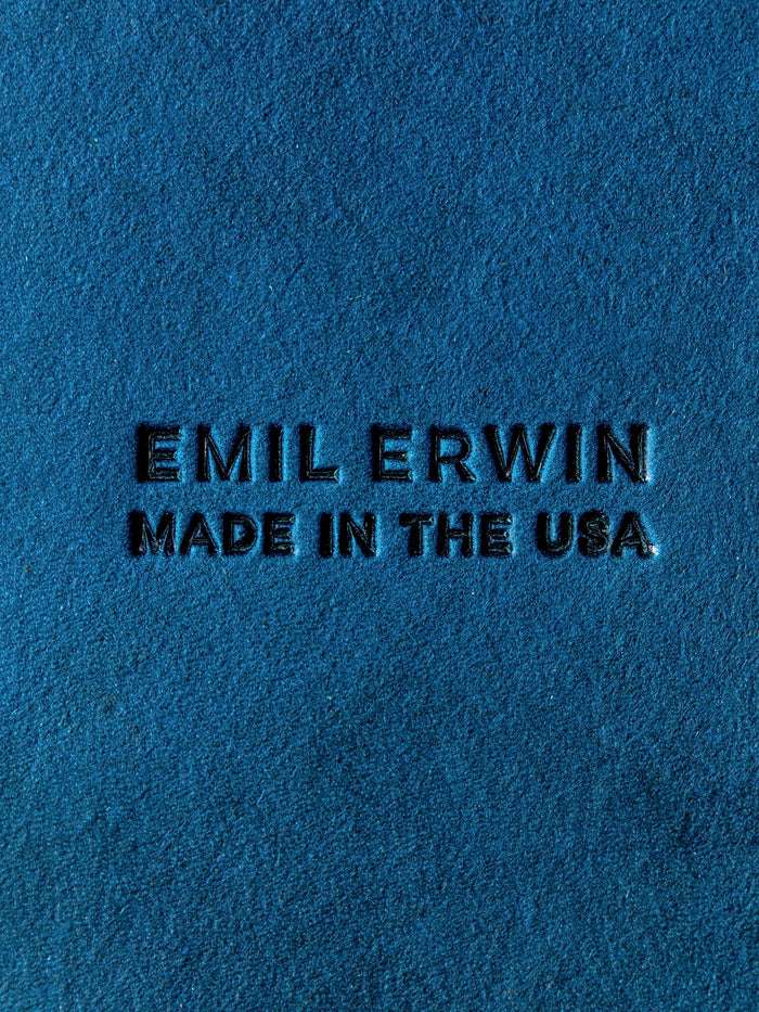 Dark Slate Gray emil erwin blue leather tray