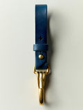 Light Gray emil erwin x i+w keychain in blue