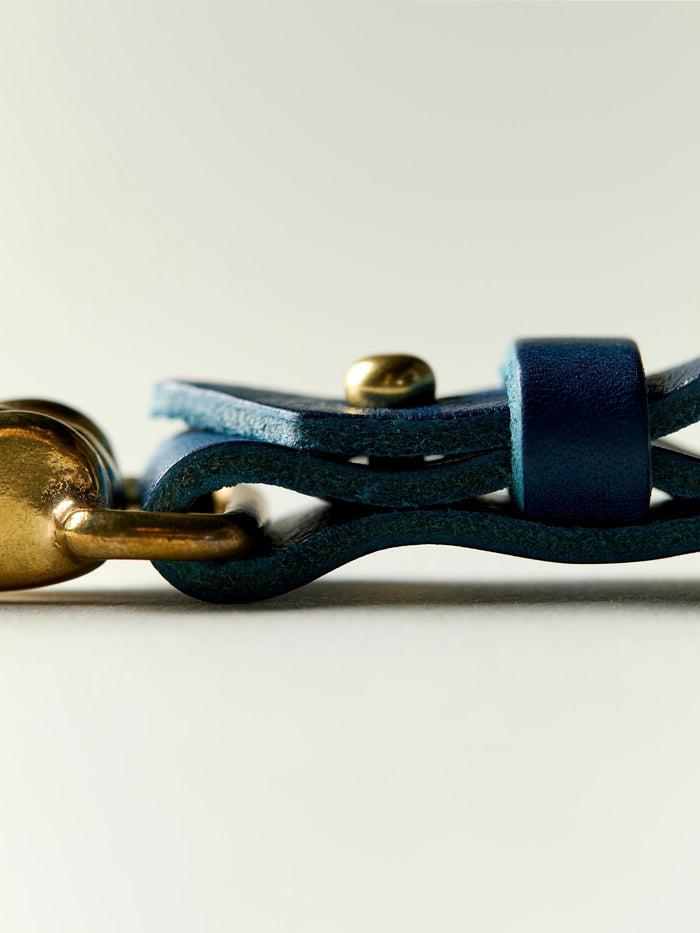 Black emil erwin x i+w keychain in blue